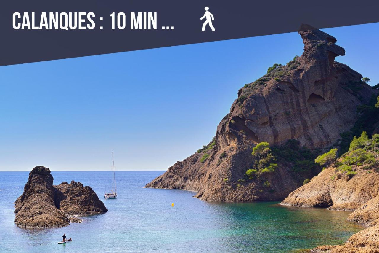 Sunny Duplex 4Pers 50M2 A 2Mn A Pieds Du Vieux Port Apartment La Ciotat Ngoại thất bức ảnh